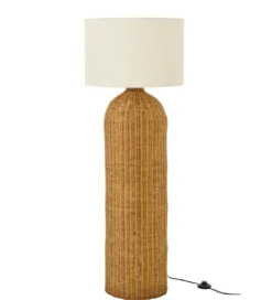 Lampa podłogowa CYLINDER 128 cm naturalna ercu*J-Line New