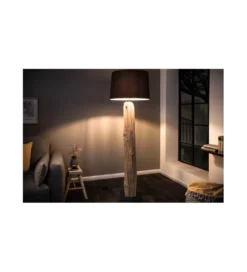 Lampa Podłogowa Driftwood Black*Invicta Interior