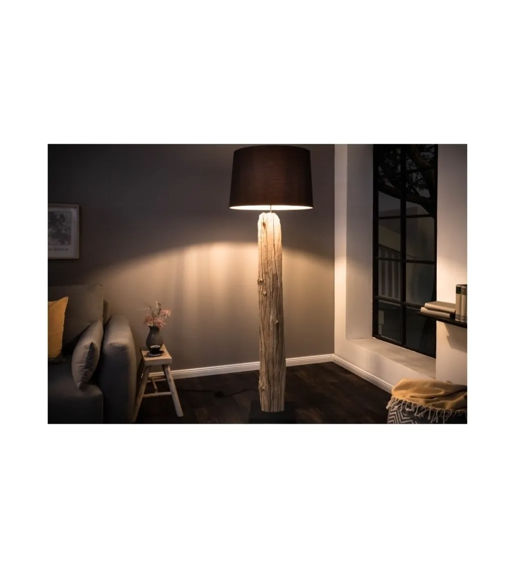 Lampa Podłogowa Driftwood Black*Invicta Interior
