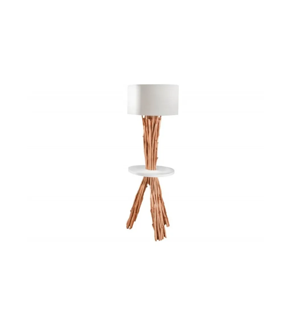 Lampa podłogowa Driftwood 153 cm biała*Invicta Interior Sale