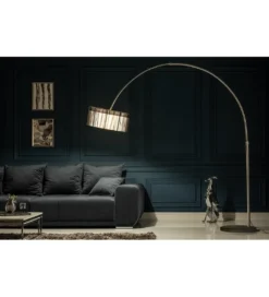 Lampa Podłogowa Extenso czarna*Invicta Interior New