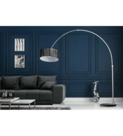 Lampa Podłogowa Extenso czarna*Invicta Interior New