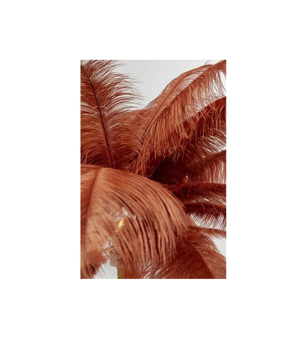 Lampa podłogowa FEATHER PALM 165 cm pióra*KDesign Hot