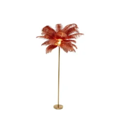 Lampa podłogowa FEATHER PALM 165 cm pióra*KDesign Hot