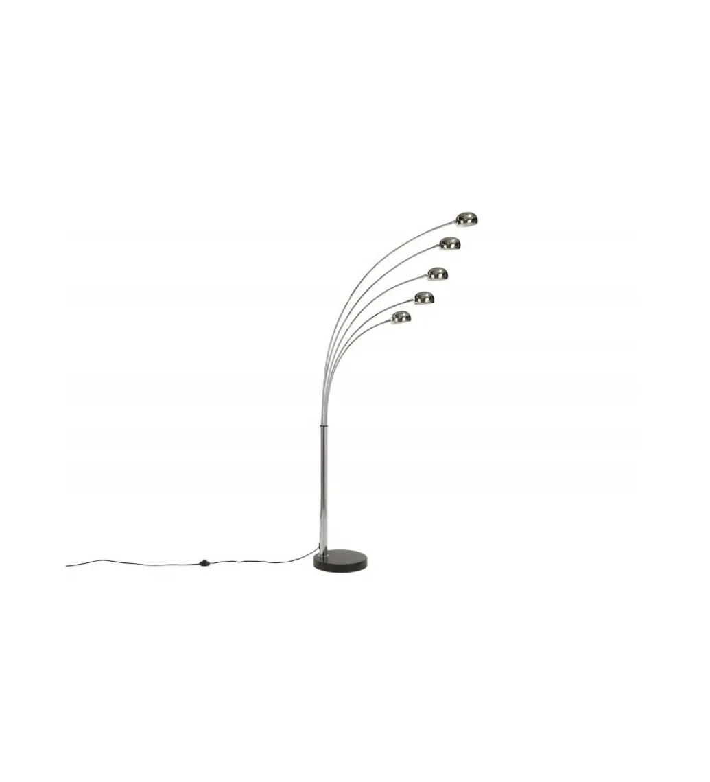 Lampa podłogowa Five chrom 200 cm srebrna*Invicta Interior New