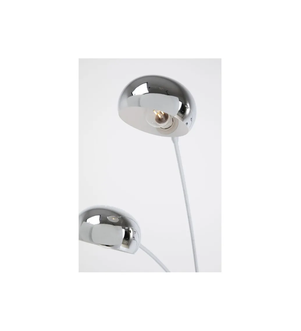 Lampa podłogowa FIVE FINGERS 201 cm srebrna*KDesign Hot