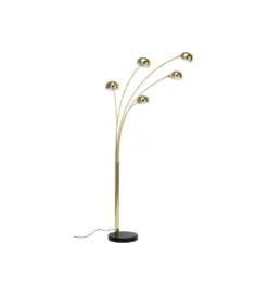 Lampa podłogowa FIVE FINGERS 215 cm złota*KDesign Discount