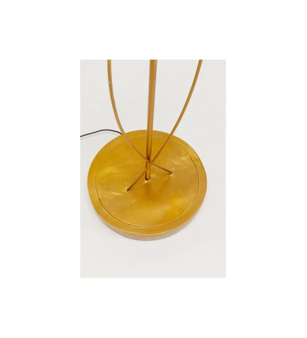 Lampa podłogowa GINKGO LEAFS 129 cm złoty*KDesign Online