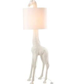 Lampa podłogowa Giraffe 179 cm biała*J-Line