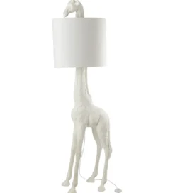Lampa podłogowa Giraffe 179 cm biała*J-Line