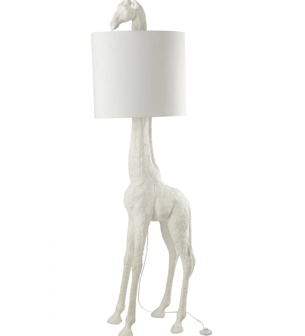 Lampa podłogowa Giraffe 179 cm biała*J-Line