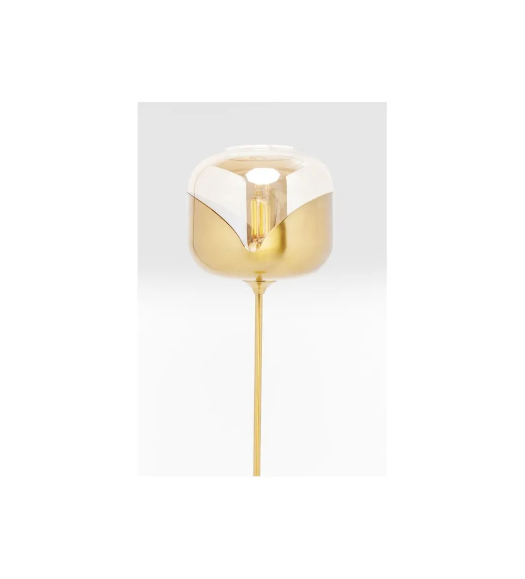 Lampa podłogowa Golden Goblet 160 cm złota*KDesign Outlet