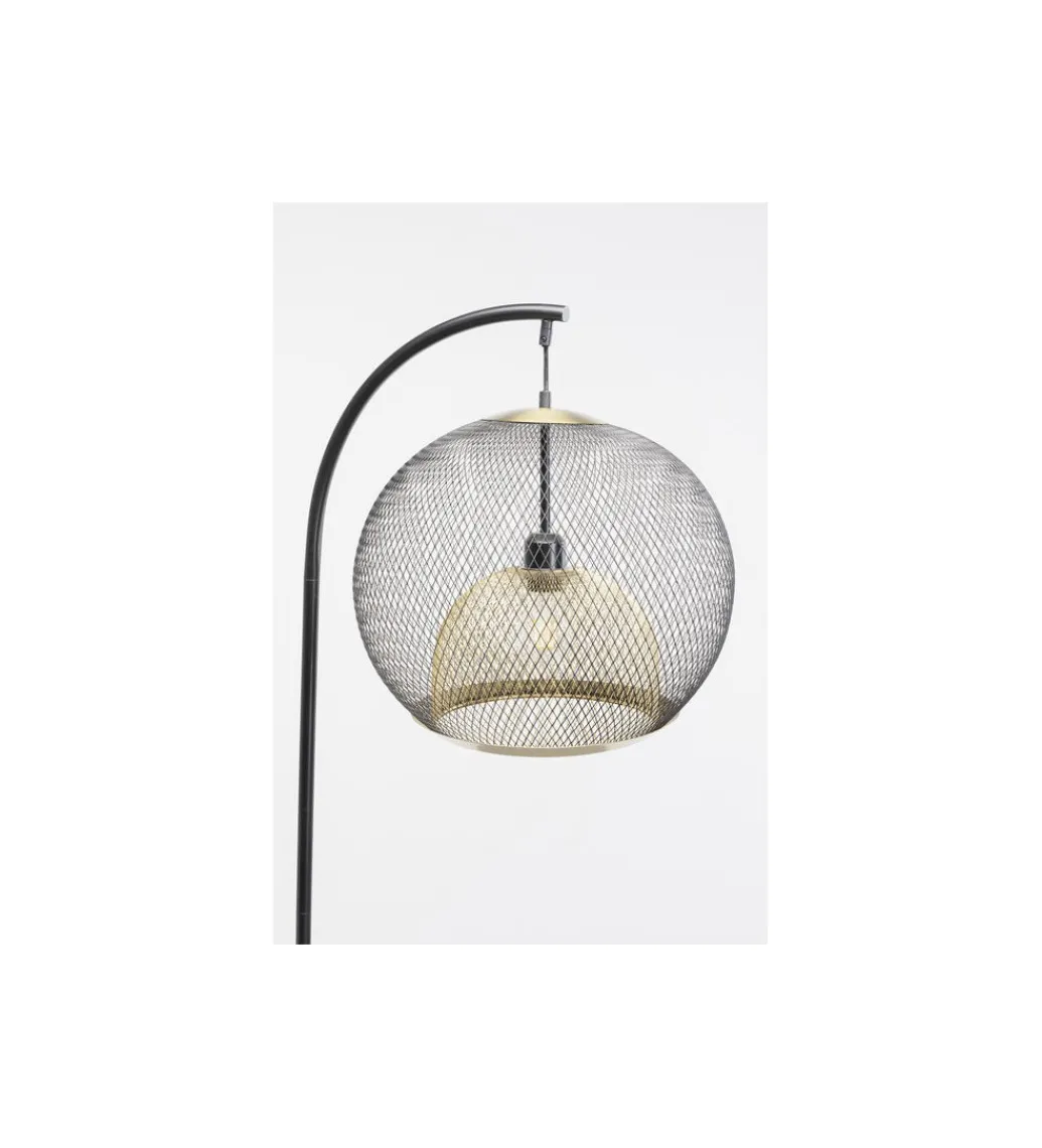 Lampa podłogowa GRATO 156 cm czarna*KDesign Discount