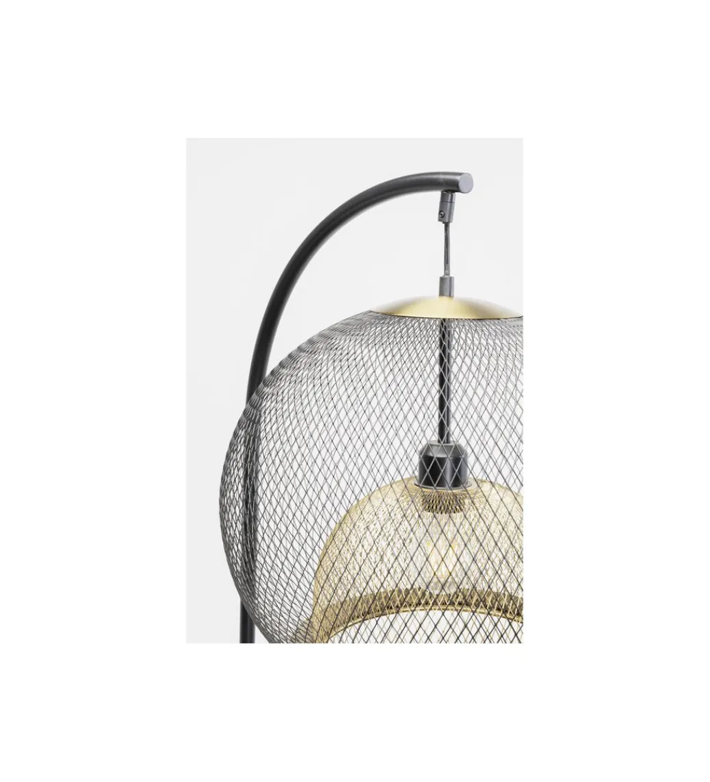 Lampa podłogowa GRATO 156 cm czarna*KDesign Discount