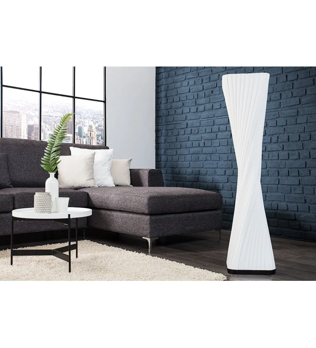 Lampa podłogowa Harmony 120 cm biała*Invicta Interior Discount