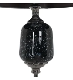 Lampa podłogowa HEMLA 156 cm szklana czarno szara*Zona-Design Online