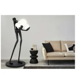 Lampa podłogowa HUMAN 180 cm czarna*Zona-Design Clearance