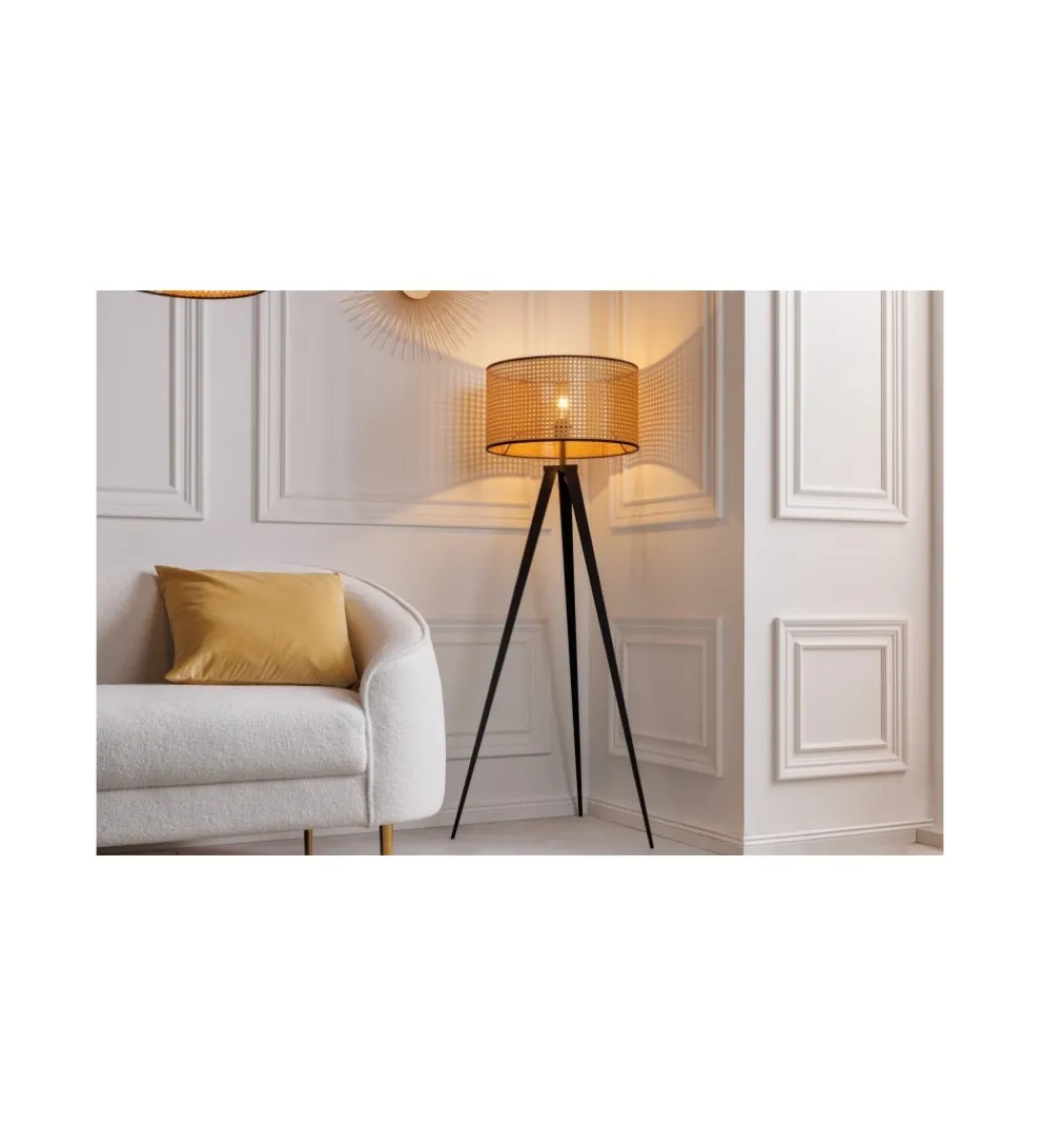 Lampa podłogowa JAWA Viviena 140 cm naturalna*Invicta Interior Best