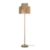 Lampa podłogowa KORGAL 152 cm naturalna złota*Zona-Design Online
