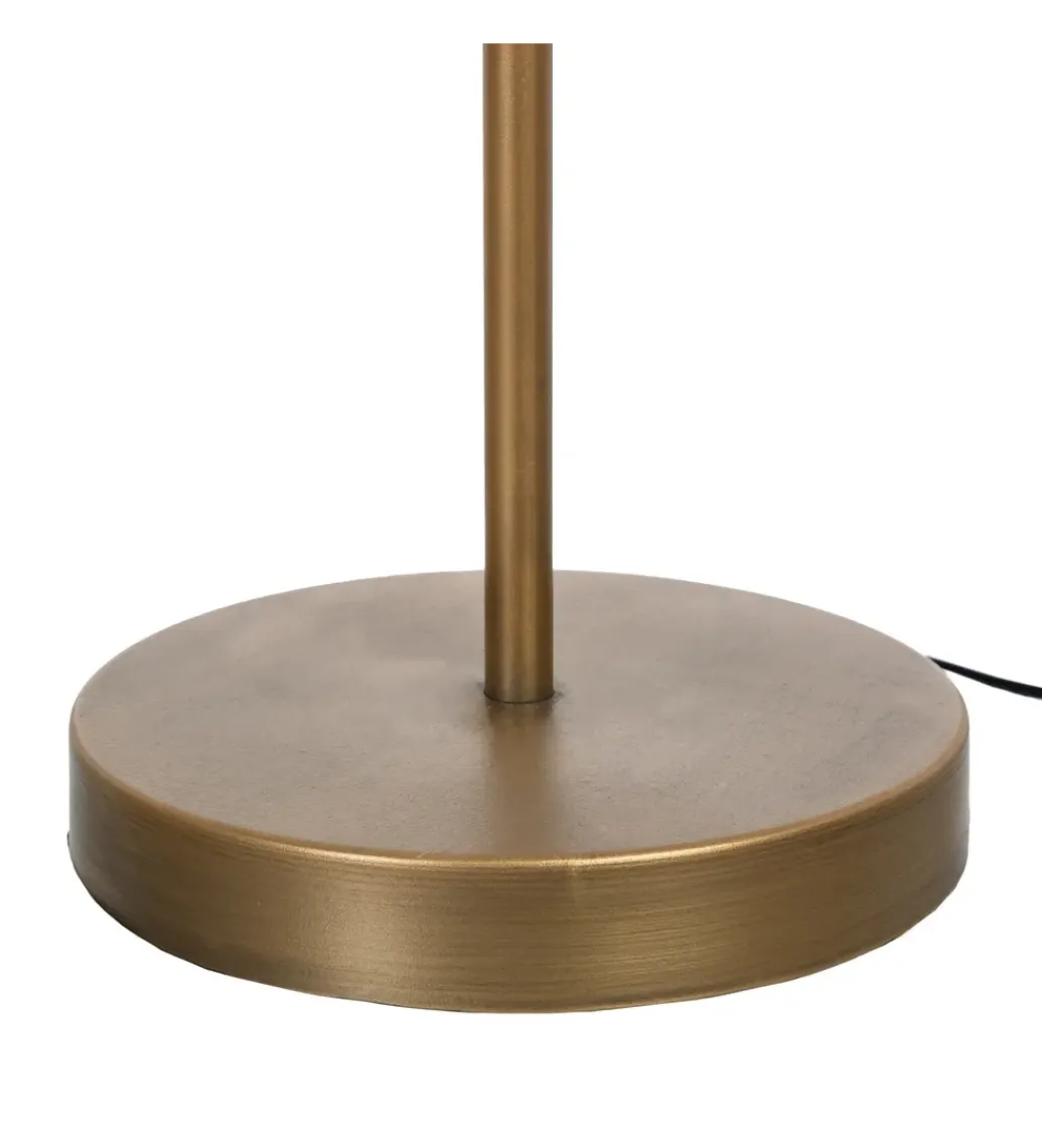 Lampa podłogowa KORGAL 152 cm naturalna złota*Zona-Design Online
