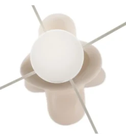 Lampa podłogowa LEKATU 142 cm kremowa*Zona-Design Outlet