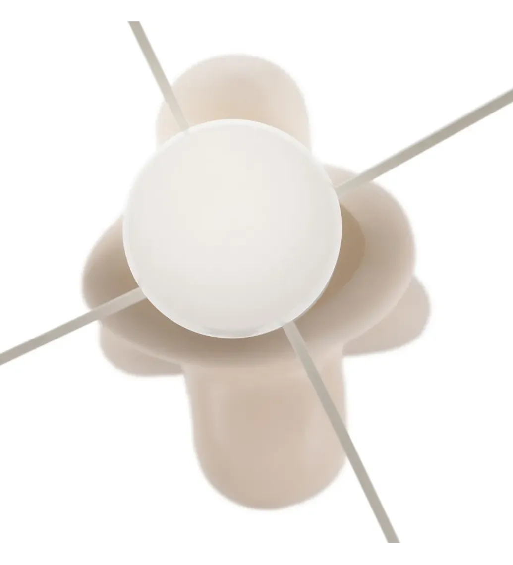 Lampa podłogowa LEKATU 142 cm kremowa*Zona-Design Outlet