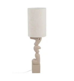 Lampa podłogowa LEKATU 128 cm kremowa*Zona-Design New