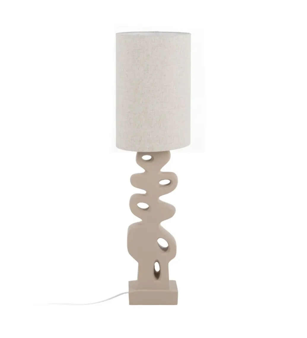 Lampa podłogowa LEKATU 127 cm kremowa*Zona-Design New
