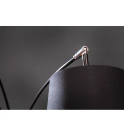 Lampa podłogowa Levels 202 cm czarno złota*Invicta Interior Outlet