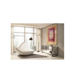 Lampa podłogowa LOUNGE 175 cm czarna*KDesign Discount