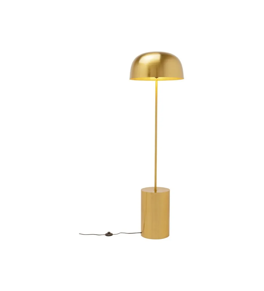 Lampa podłogowa LOUNGY 160 cm złota*KDesign New