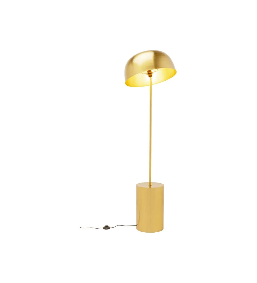 Lampa podłogowa LOUNGY 160 cm złota*KDesign New