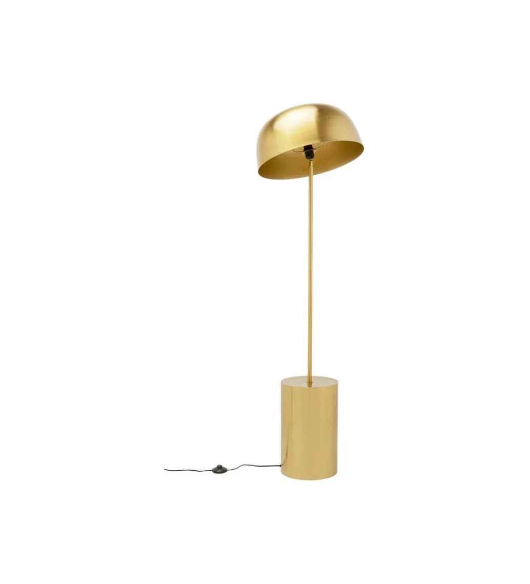 Lampa podłogowa LOUNGY 160 cm złota*KDesign New