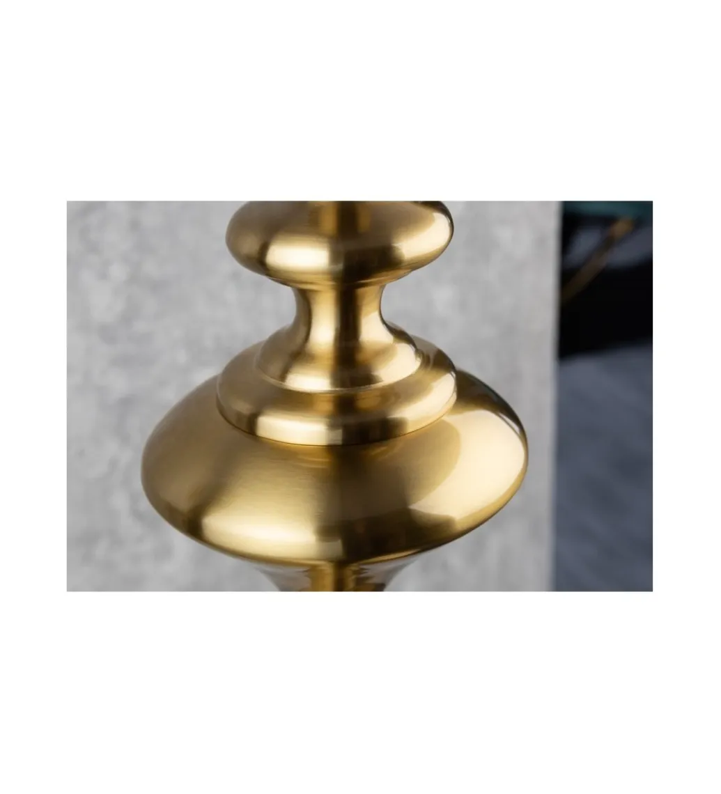 Lampa podłogowa Lucie 160 cm czarno złota*Invicta Interior Best