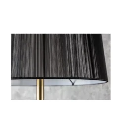 Lampa podłogowa Lucie 160 cm czarno złota*Invicta Interior Best