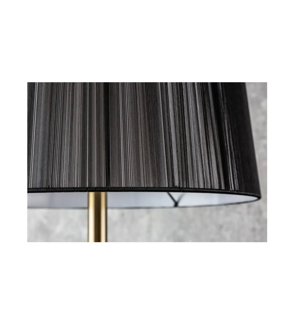 Lampa podłogowa Lucie 160 cm czarno złota*Invicta Interior Best