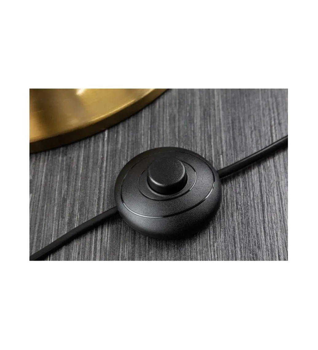 Lampa podłogowa Lucie 160 cm czarno złota*Invicta Interior Best