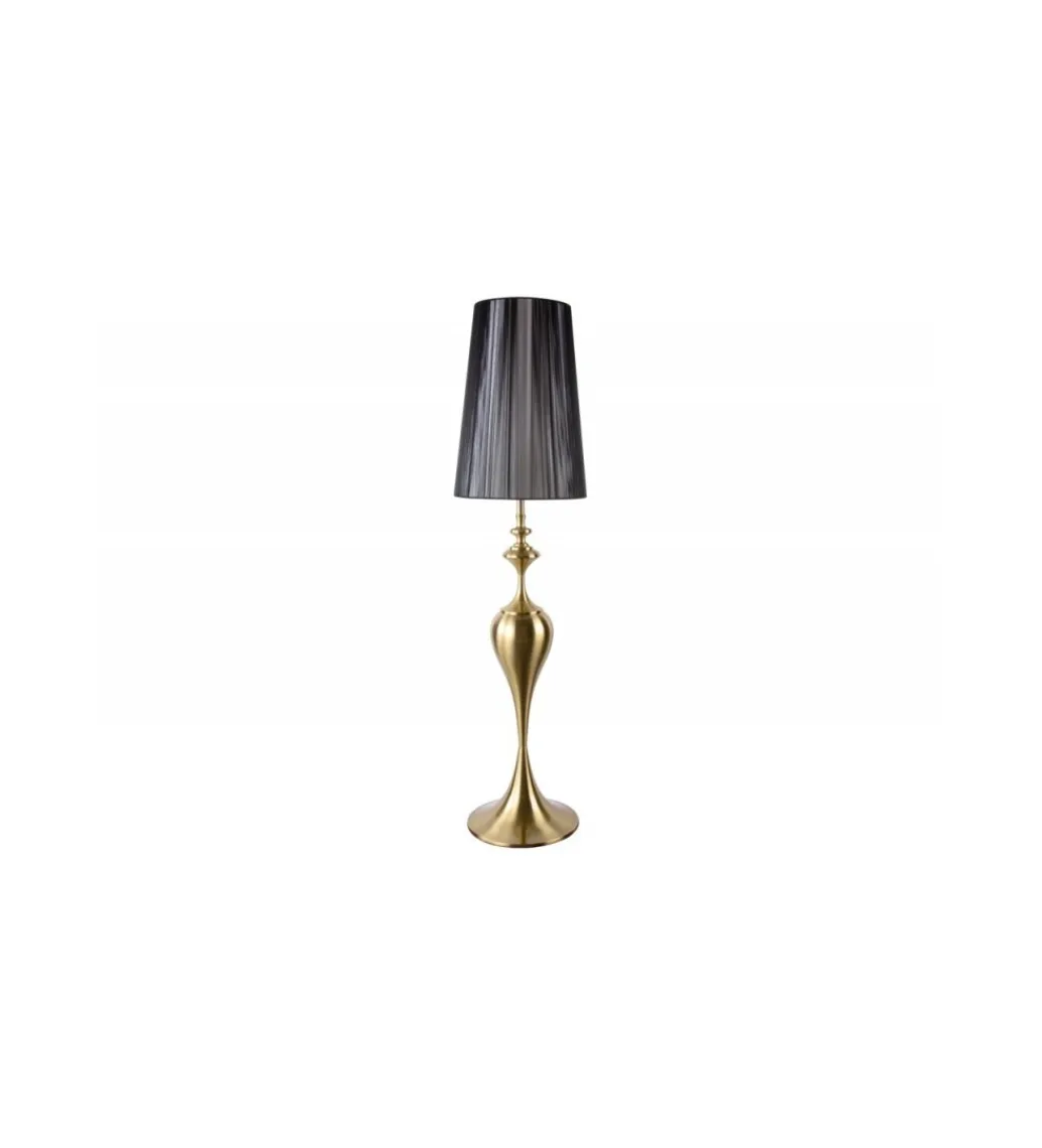 Lampa podłogowa Lucie 160 cm czarno złota*Invicta Interior Best