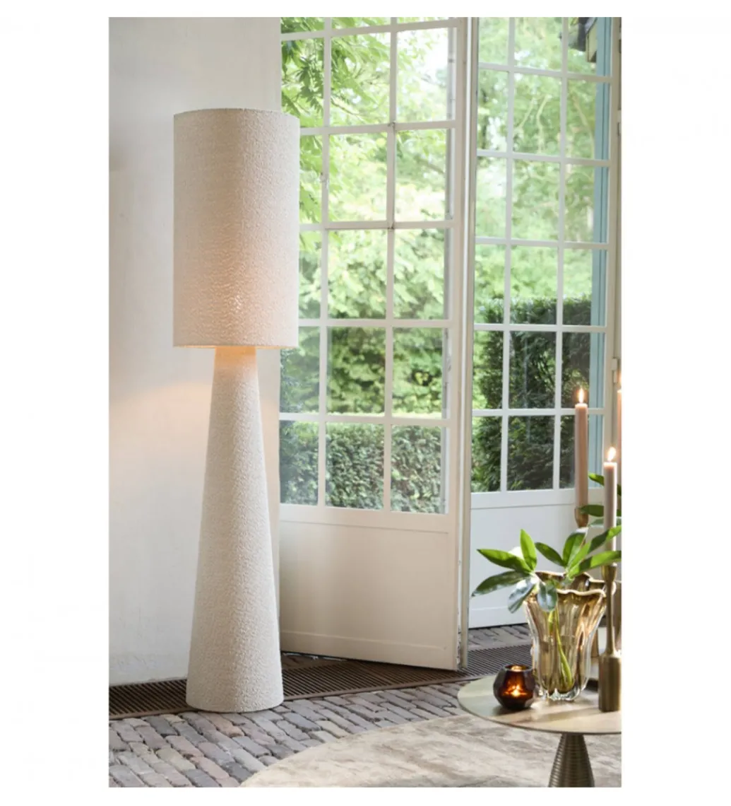 Lampa podłogowa MICKY 180 cm piaskowa*L&L Best