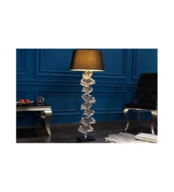 Lampa podłogowa Morella 122 cm srebrna*Invicta Interior