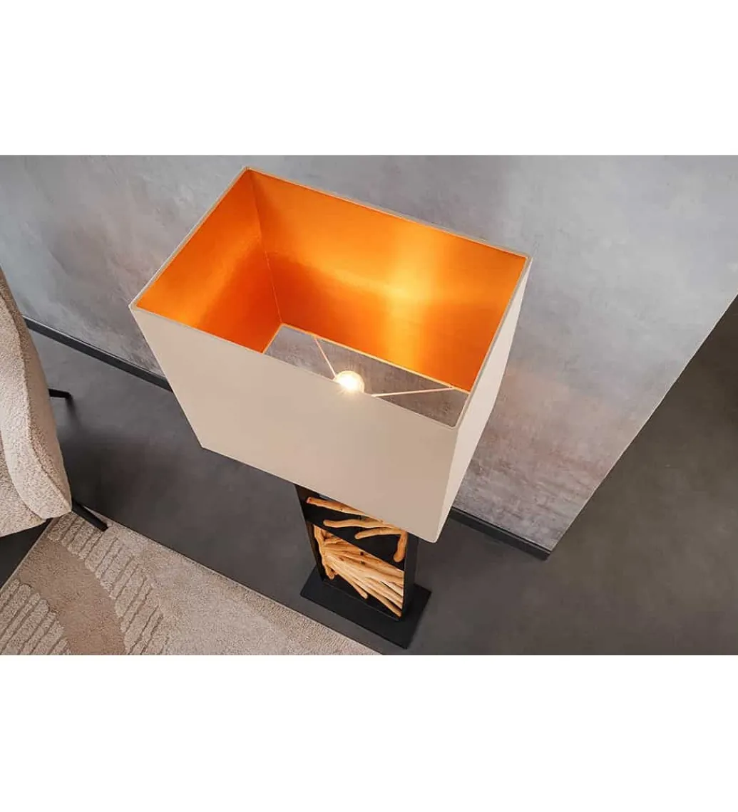 Lampa podłogowa OMAR 165 cm beżowa*Invicta Interior - przedsprzedaż Online