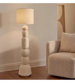 Lampa podłogowa OTAMENK 154 cm kremowa*Zona-Design Online