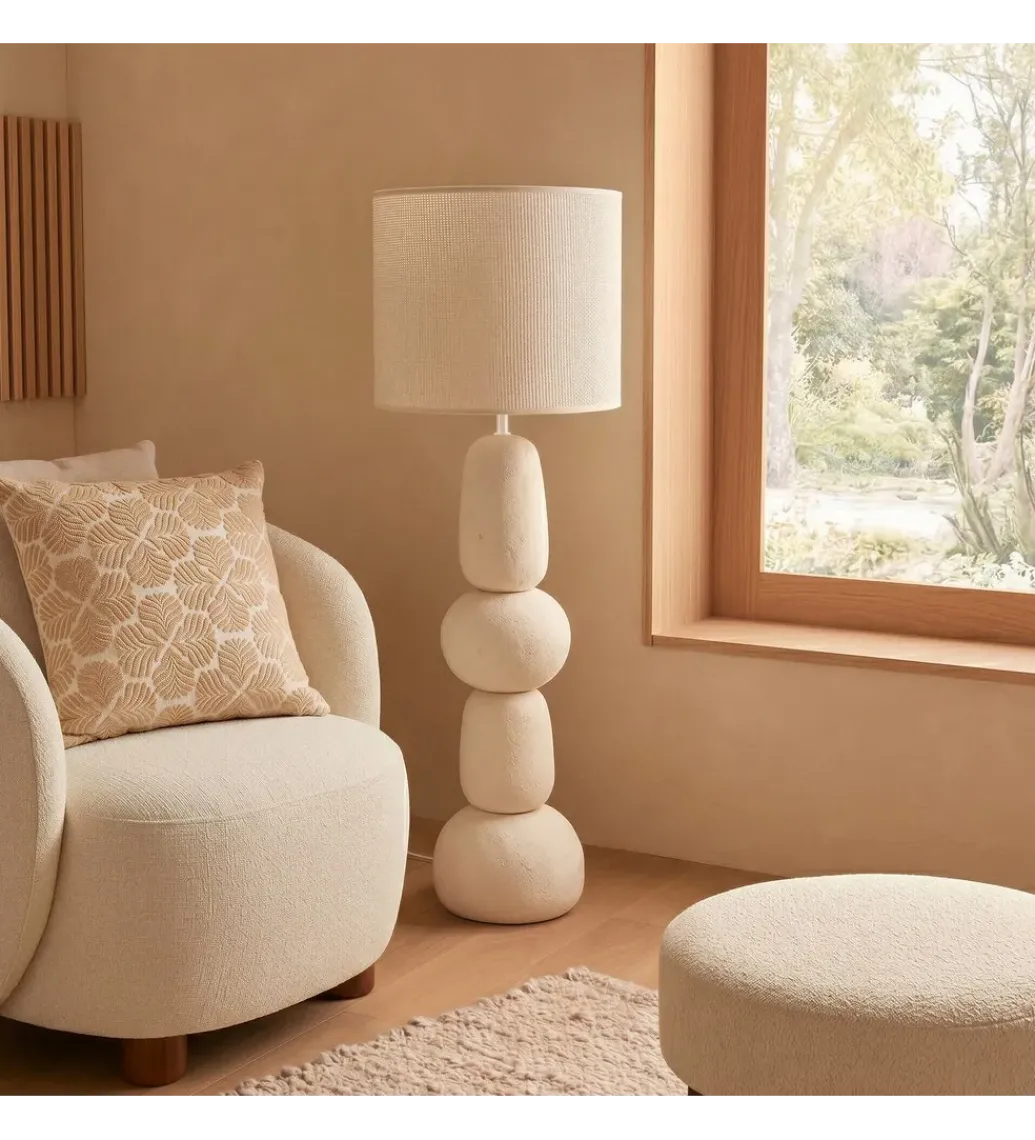Lampa podłogowa OTAMENK 105 cm kremowa*Zona-Design Discount