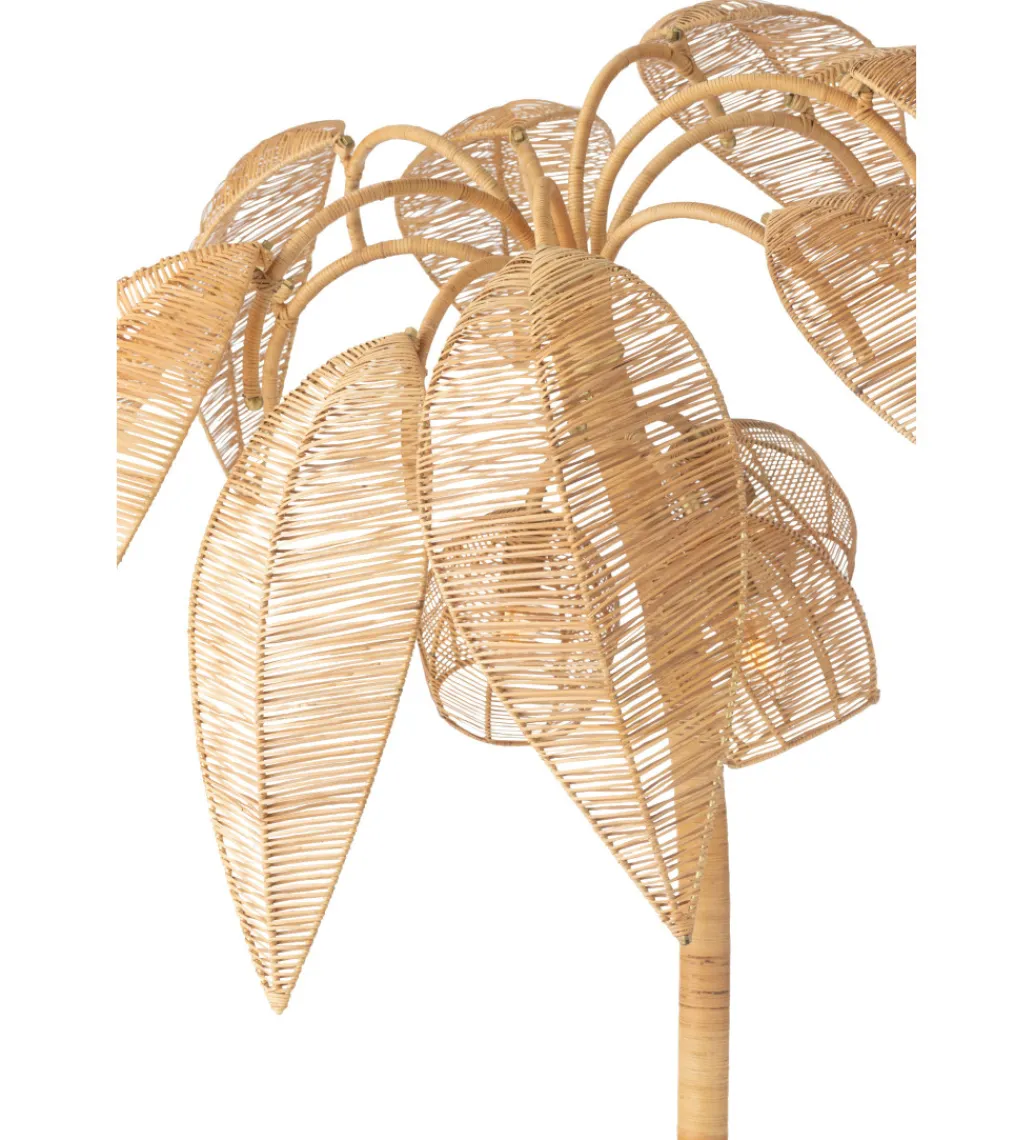 Lampa podłogowa PALMA KOKOSOWA 150 cm naturalna*J-Line Outlet