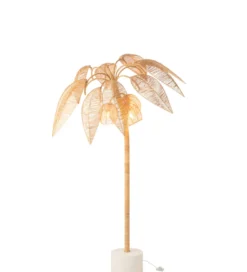 Lampa podłogowa PALMA KOKOSOWA 150 cm naturalna*J-Line Outlet