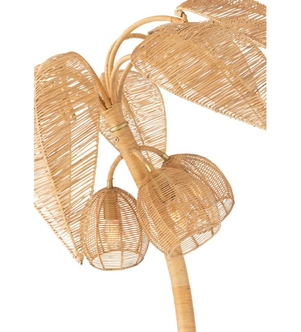 Lampa podłogowa PALMA KOKOSOWA 150 cm naturalna*J-Line Outlet