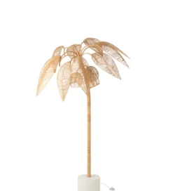 Lampa podłogowa PALMA KOKOSOWA 150 cm naturalna*J-Line Outlet