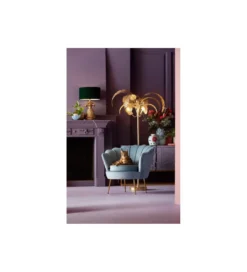 Lampa podłogowa Palmera 170 cm złota*KDesign Best