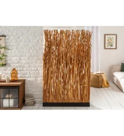 Lampa podłogowa Parave 180 cm longan naturalna*Invicta Interior Clearance