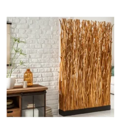 Lampa podłogowa Parave 180 cm longan naturalna*Invicta Interior Clearance